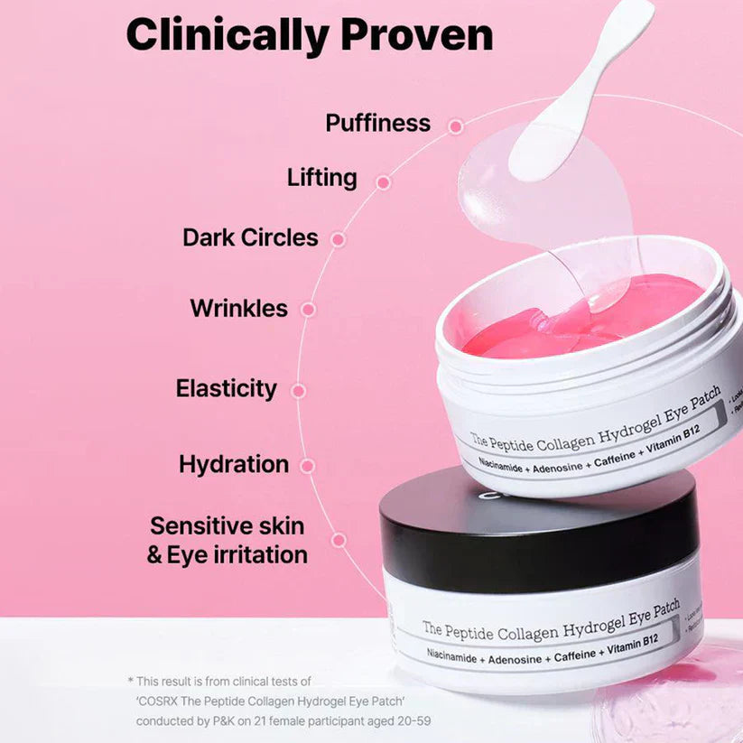 🌺 Last 3 Hours 60% OFF 🔥 The Peptide Collagen Hydrogel Eye Patch
