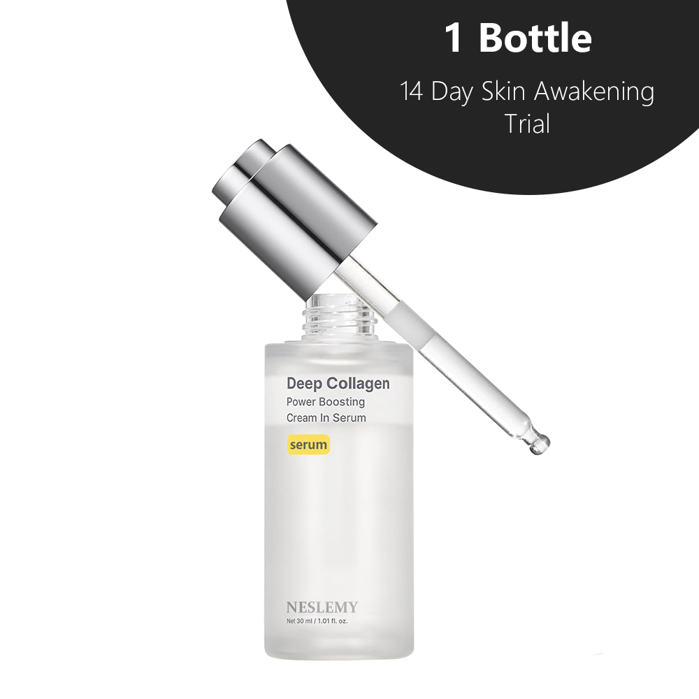 NESLEMY Editor Glass Skin Collagen Cream-in-Serum | Gentle, Nourishing &Comfort Korean Skincare Moisturizer for Firming & Hydrating