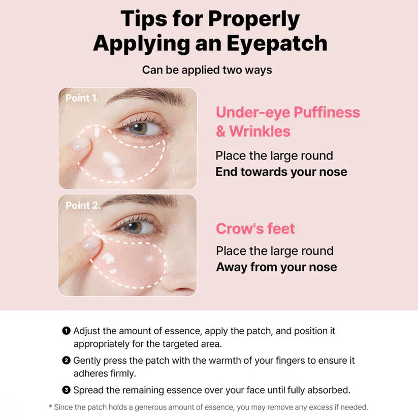 🌺 Last 3 Hours 60% OFF 🔥 The Peptide Collagen Hydrogel Eye Patch