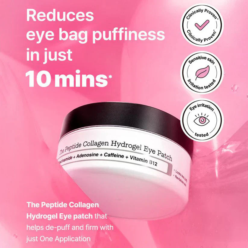 🌺 Last 3 Hours 60% OFF 🔥 The Peptide Collagen Hydrogel Eye Patch
