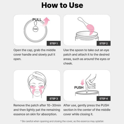 🌺 Last 3 Hours 60% OFF 🔥 The Peptide Collagen Hydrogel Eye Patch